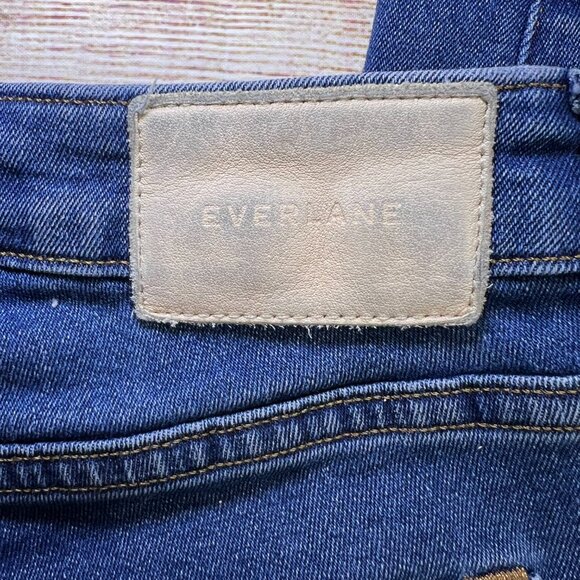 Everlane The Perform High Rise Skinny Jeans Womens 28 Blue Denim Stretch Pants M - Picture 9 of 13